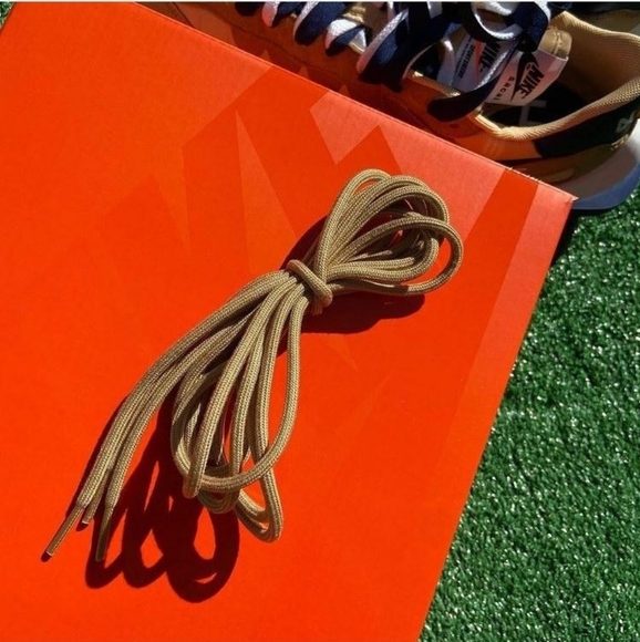 Nike x Sacai Vaporwaffle "Sesame Blue" - Picture 7 of 8